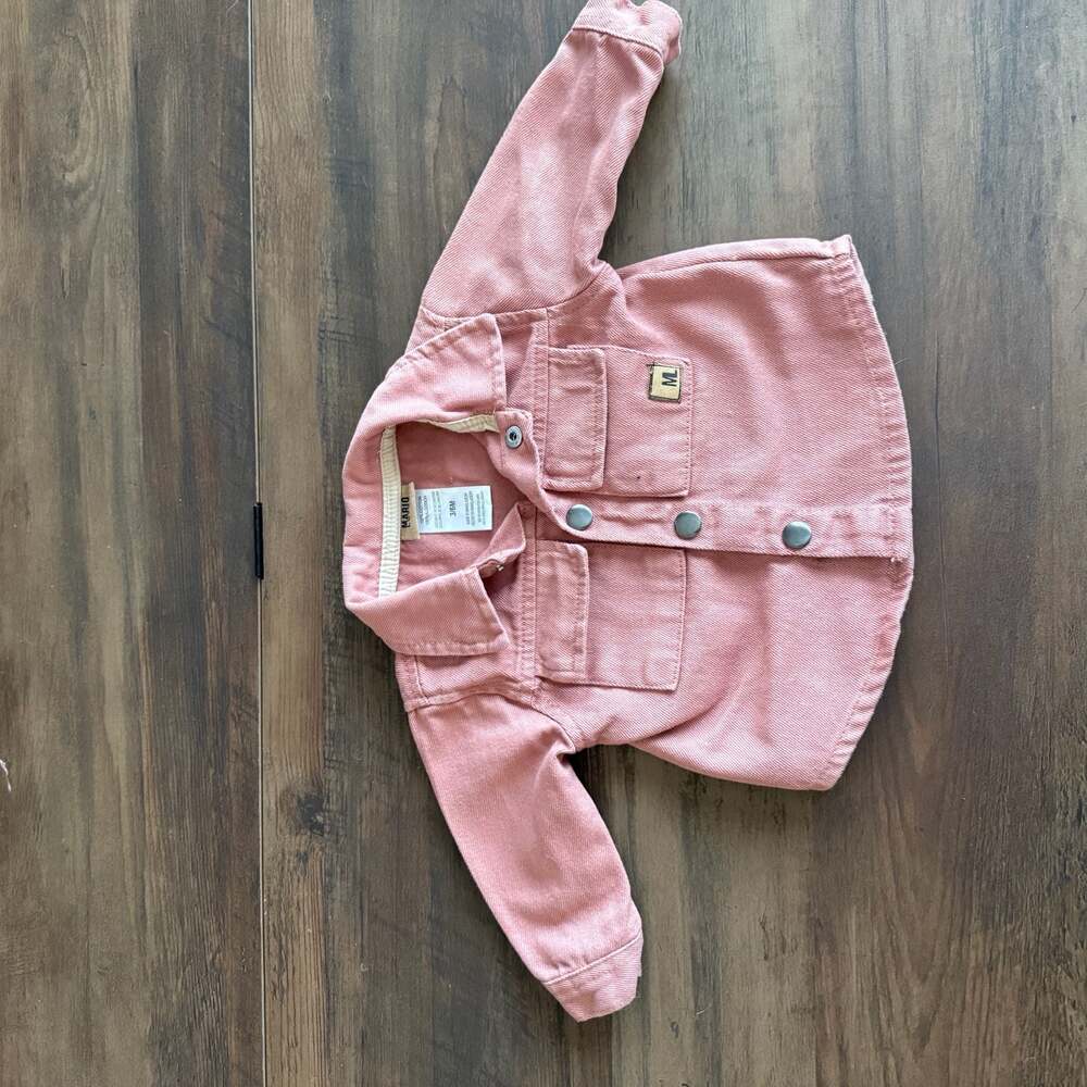 Mario Lopez Pink Corduroy Button-Down Jacket Smile Every Day